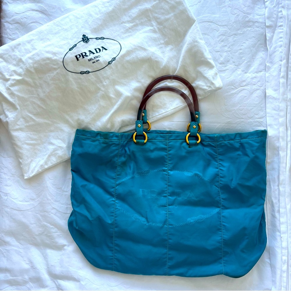 Genuine Prada Nylon Tote